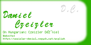 daniel czeizler business card